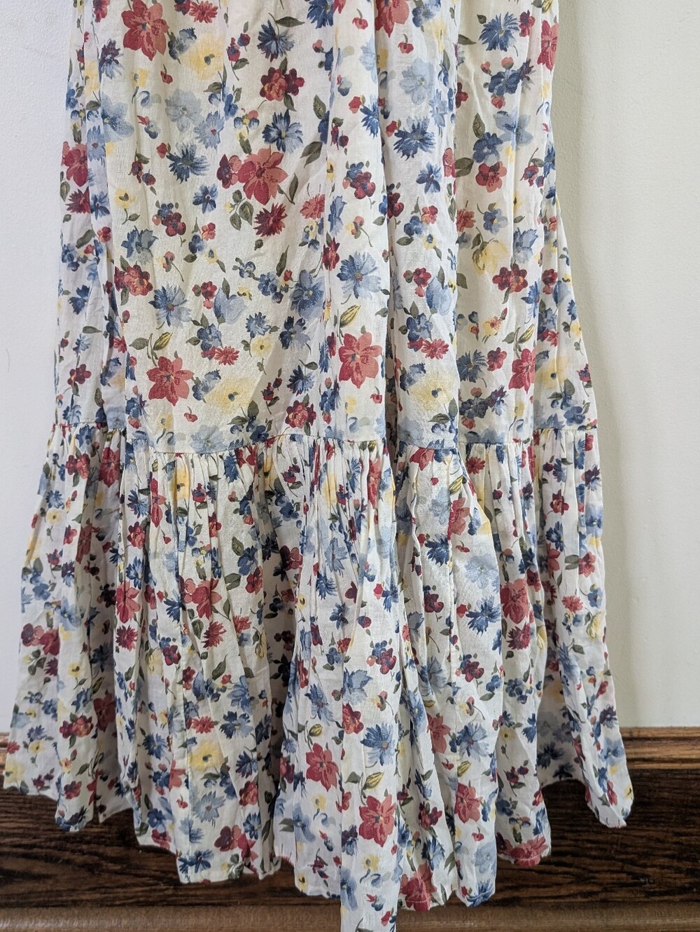 NWT NEW Abercrombie & Fitch Bra-Free Tie-Back Flowy Maxi Dress SMALL PETITE SP - Picture 4 of 9